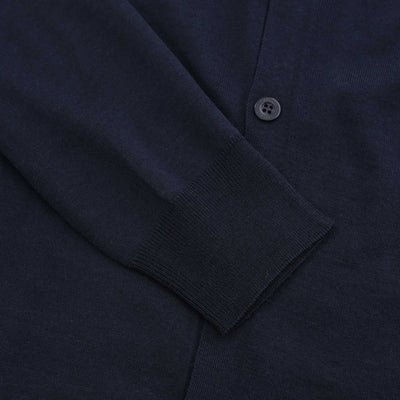 Canali Cardigan in Navy Cuff