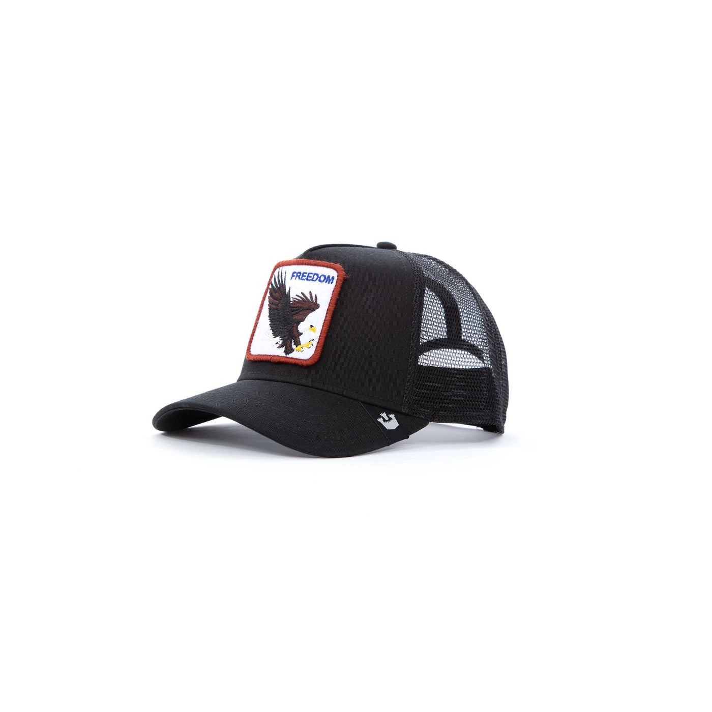 Goorin Bros Freedom Eagle Trucker Cap in Black Side