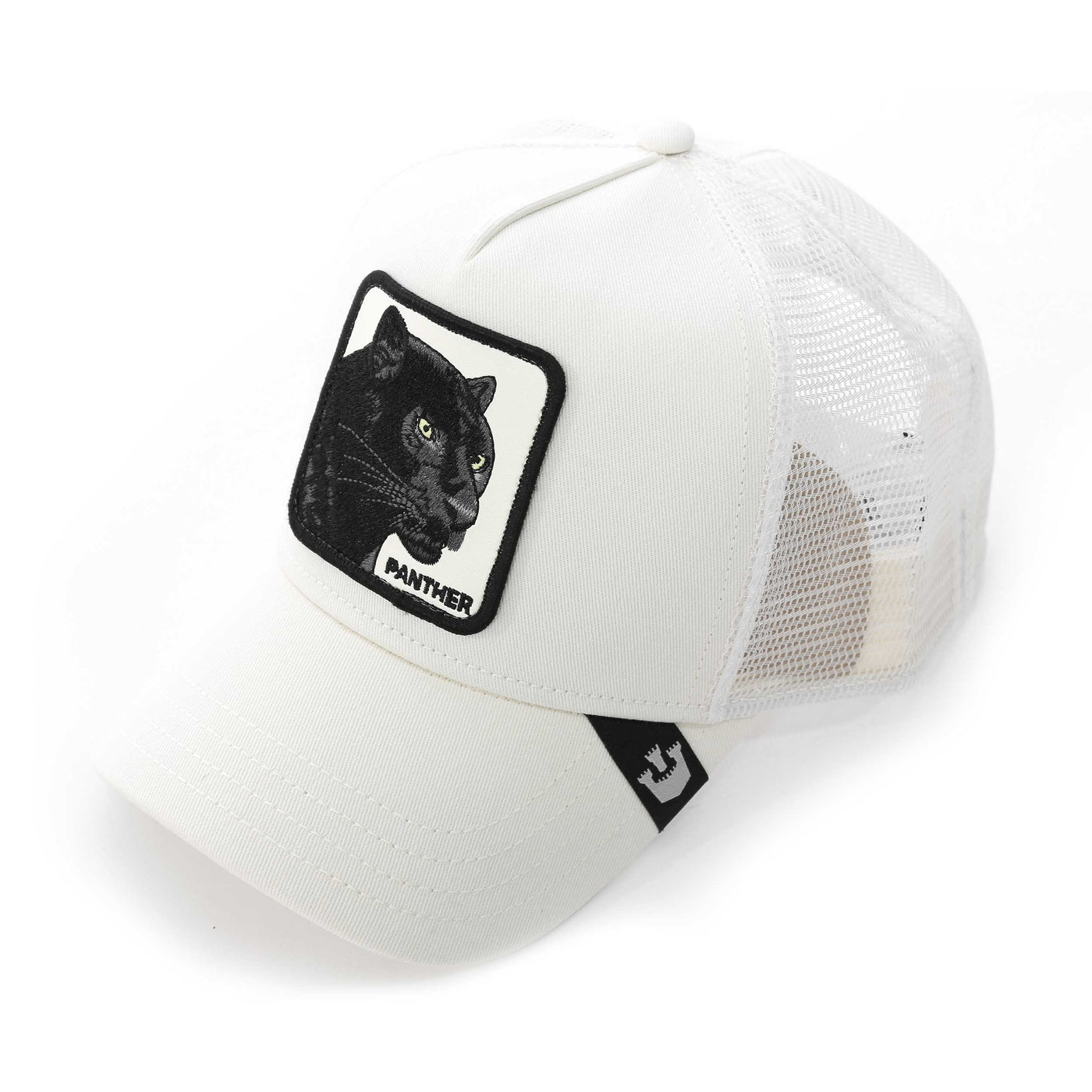 Goorin Bros The Panther Trucker Cap in White