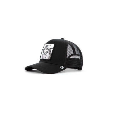 Goorin Bros The White Tiger Trucker Cap in Black Side