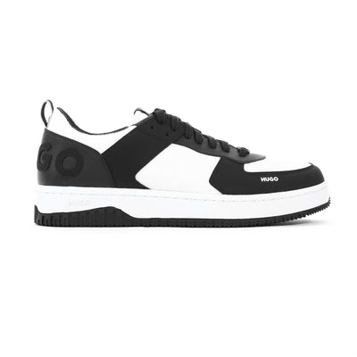 HUGO Killian Tenn pume Trainer in Black & White