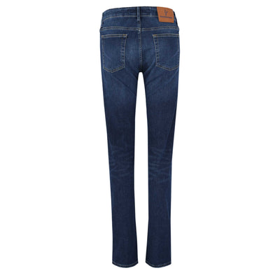 Handpicked Ravello Jean in Mid Blue Denim Back