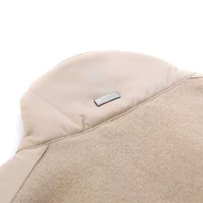 Herno Cardigan In Maglia Con Dettagli Knitwear in Chantilly Logo