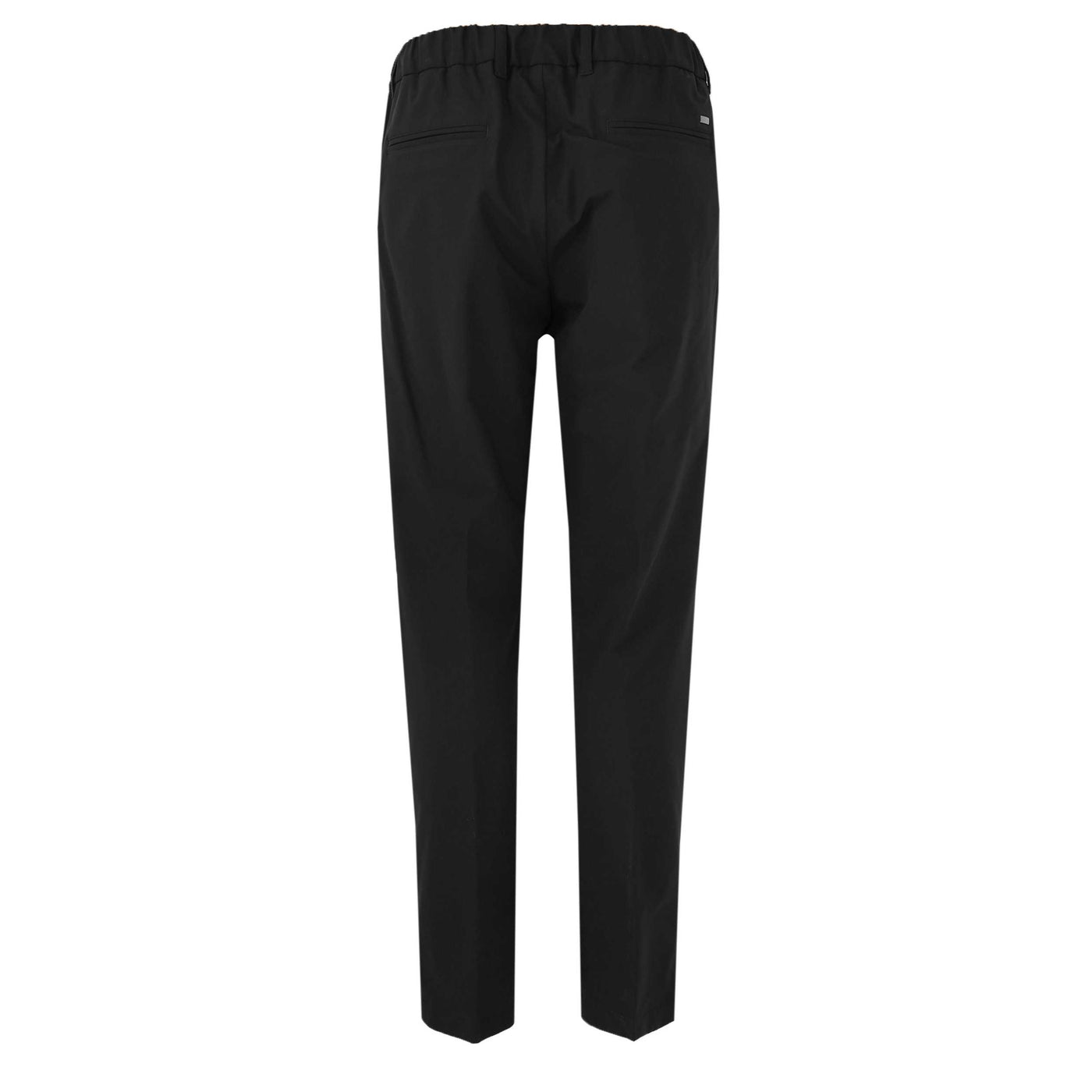 Herno Pantalone Regular Fit Trouser in Black Back