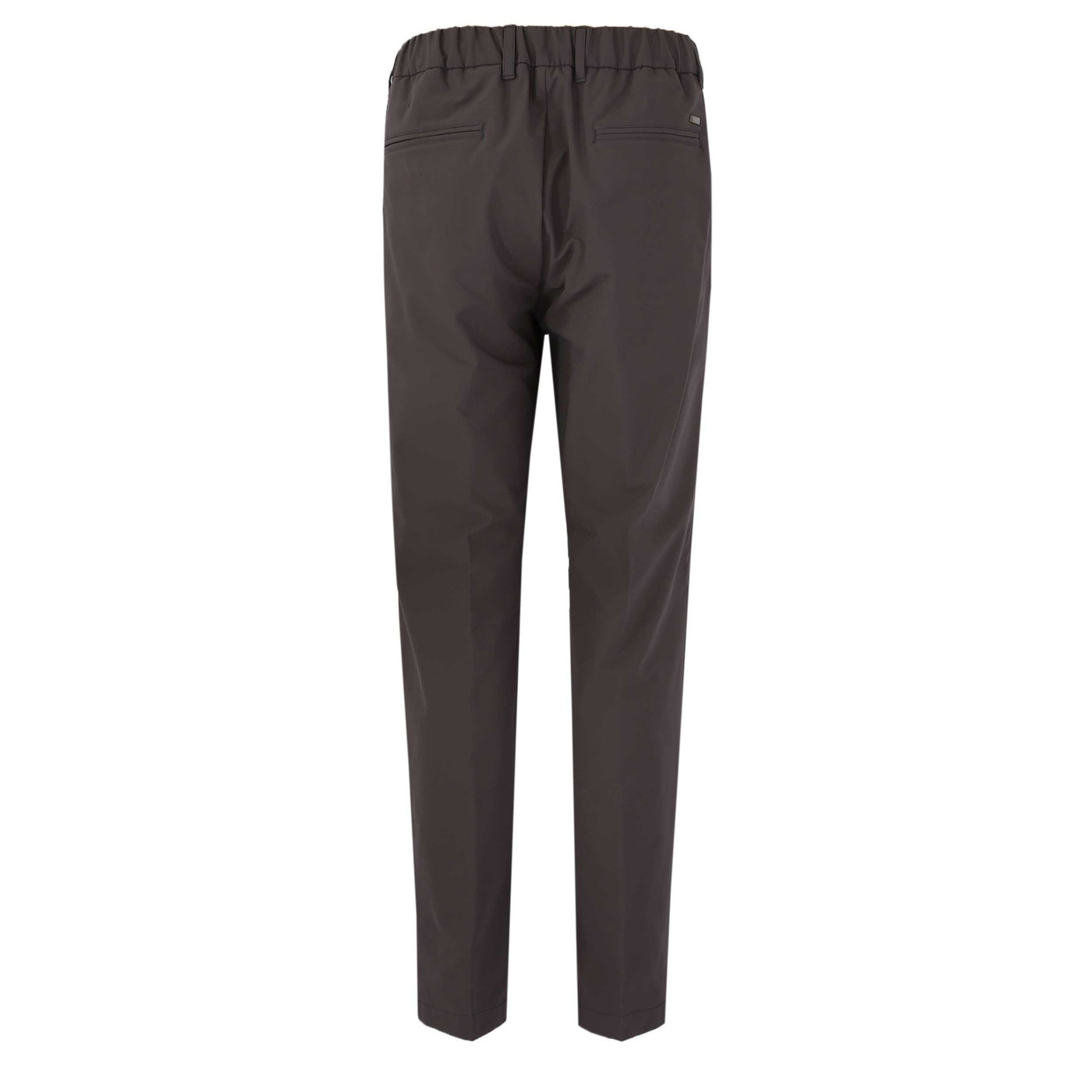 Herno Pantalone Regular Fit Trouser in Grey Back