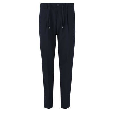 Herno Pantalone Regular Fit Trouser in Navy