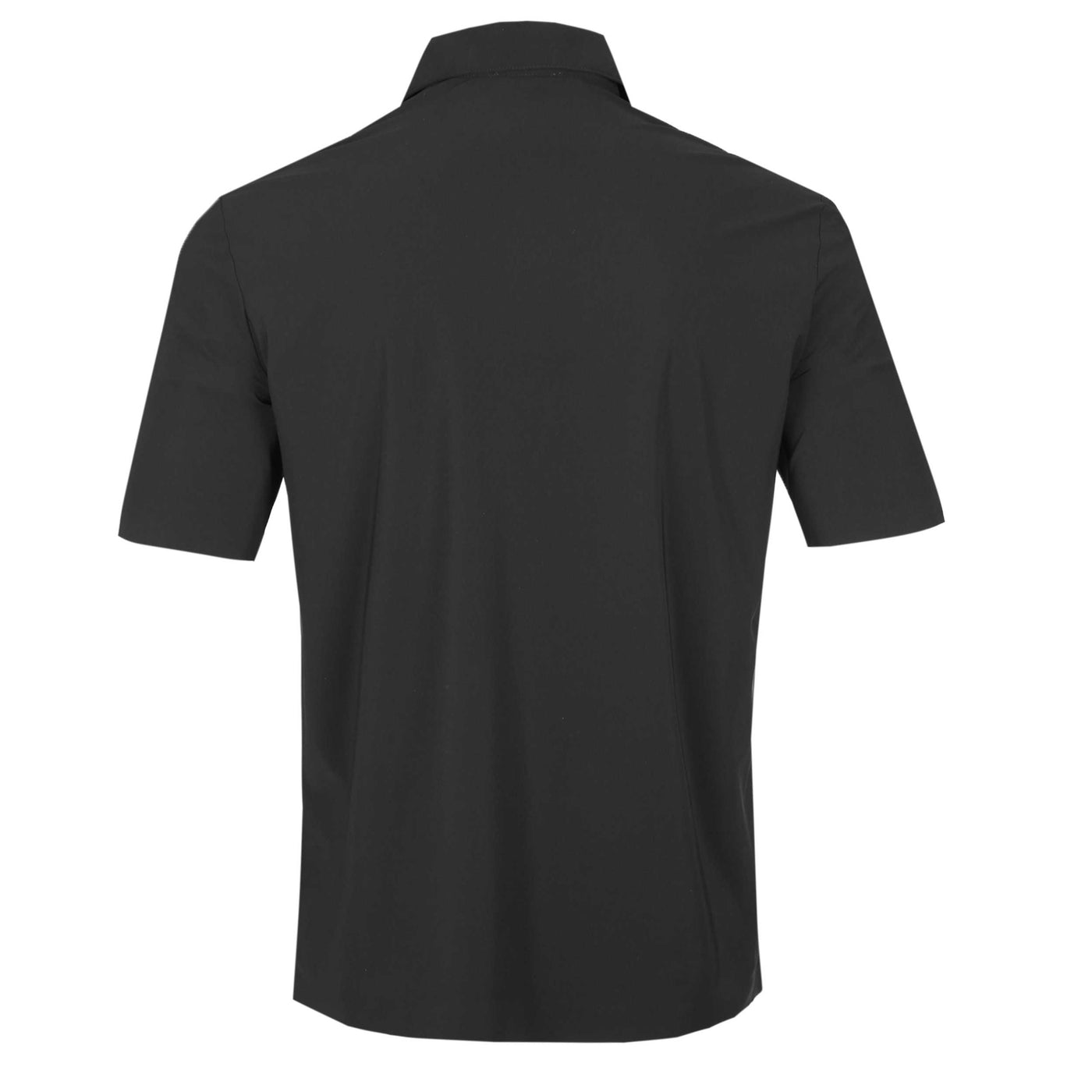 Herno Polo Tecnica Polo Shirt in Black Back