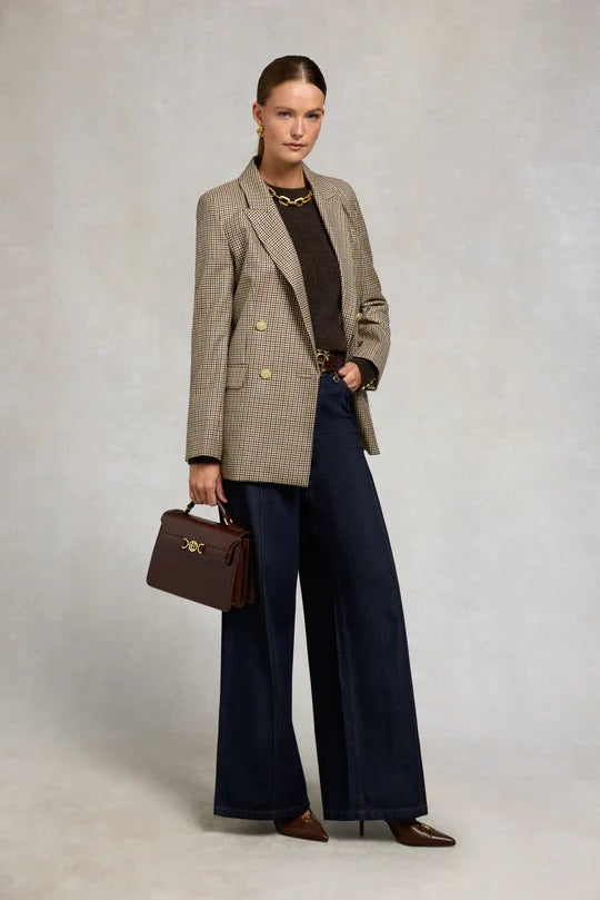 Holland Cooper Cambridge Bag in Chestnut Leather Model