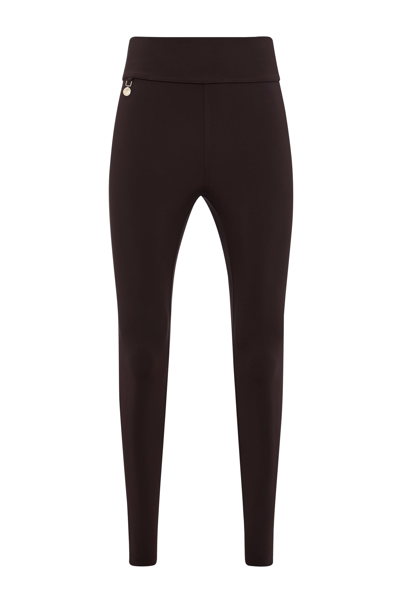 Holland Cooper Contour Legging in Chocolate Front