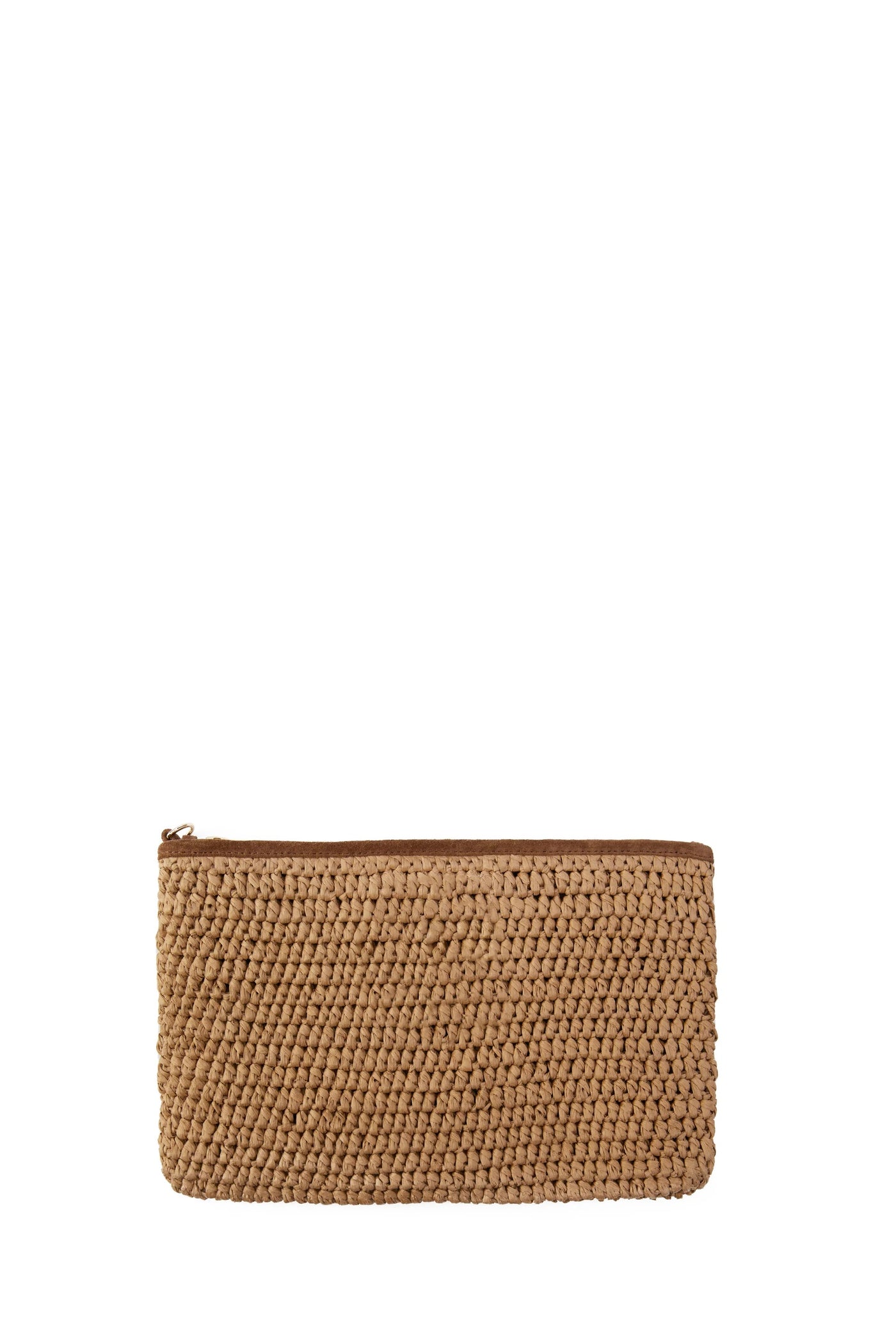 Holland Cooper Riviera Clutch Bag in Natural Back