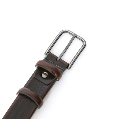 Huxley Tanner Cruyff Belt in Dark Brown