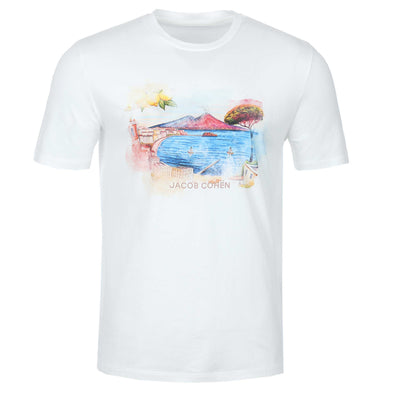 Jacob Cohen Napoli T Shirt in White