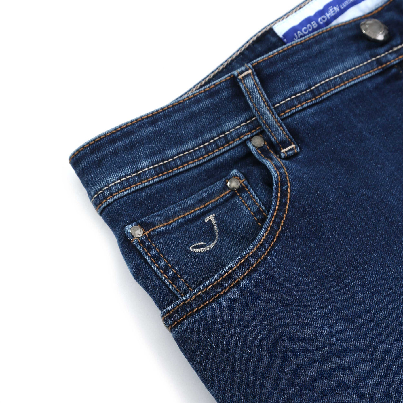 Jacob Cohen Nick Jean in Dark Blue Denim Pocket