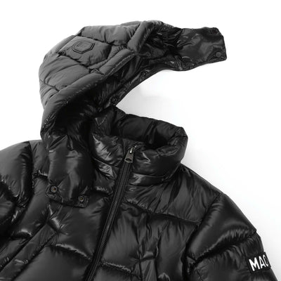 Mackage Kennie Kids Jacket in Black Detached Hood