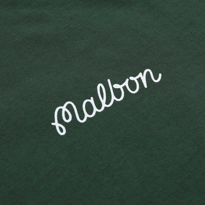 Malbon Bermuda Baldwin T-Shirt in Forest Green Logo