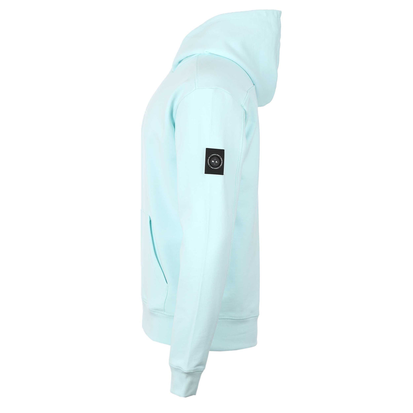 Marshall Artist Siren OTH Hoodie Sweat Top in Sky Blue Side