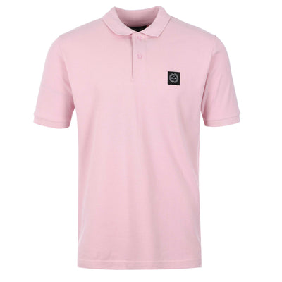 Marshall Artist Siren SS Polo Shirt in Pink 