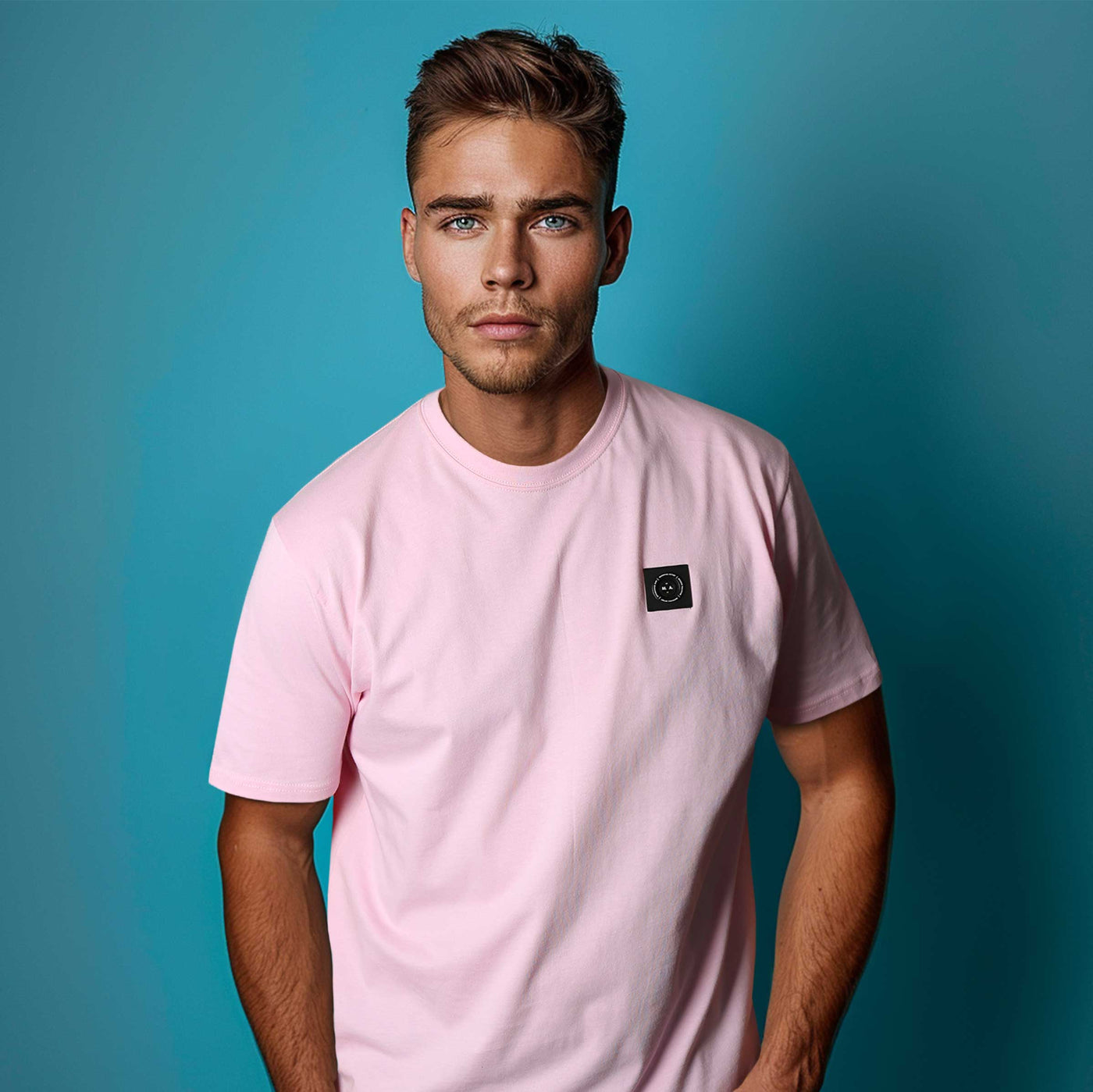 Marshall Artist Siren T Shirt in Pink Model