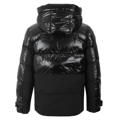 Moose Knuckles Adams Peak Jacket in Black Back