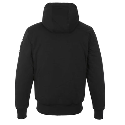 Moose Knuckles Classic Bunny Hoody Sweat in Black Back