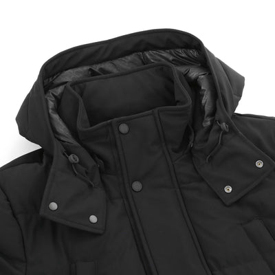 Moose Knuckles Valleyfield 2 Jacket in Black Hood