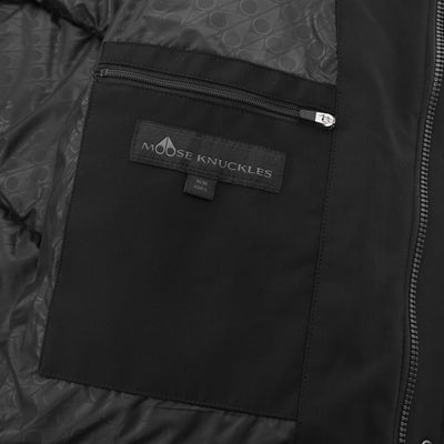 Moose Knuckles Valleyfield 2 Jacket in Black Inside Pocket