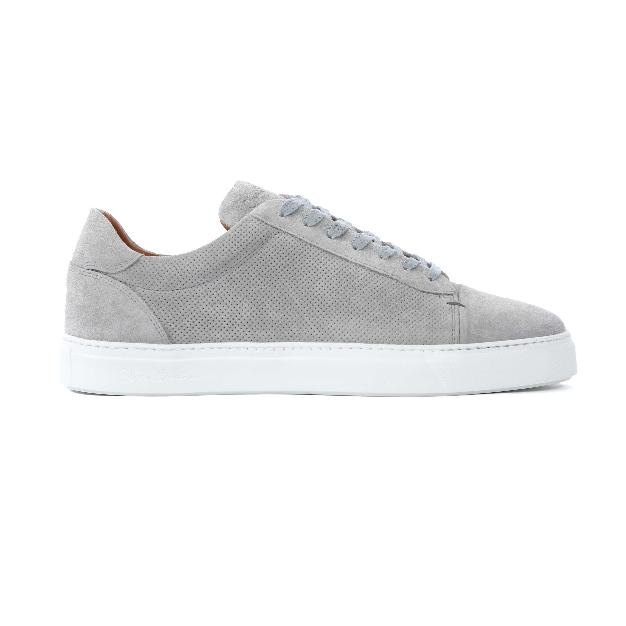 Oliver Sweeney Almada Trainer in Concrete Suede