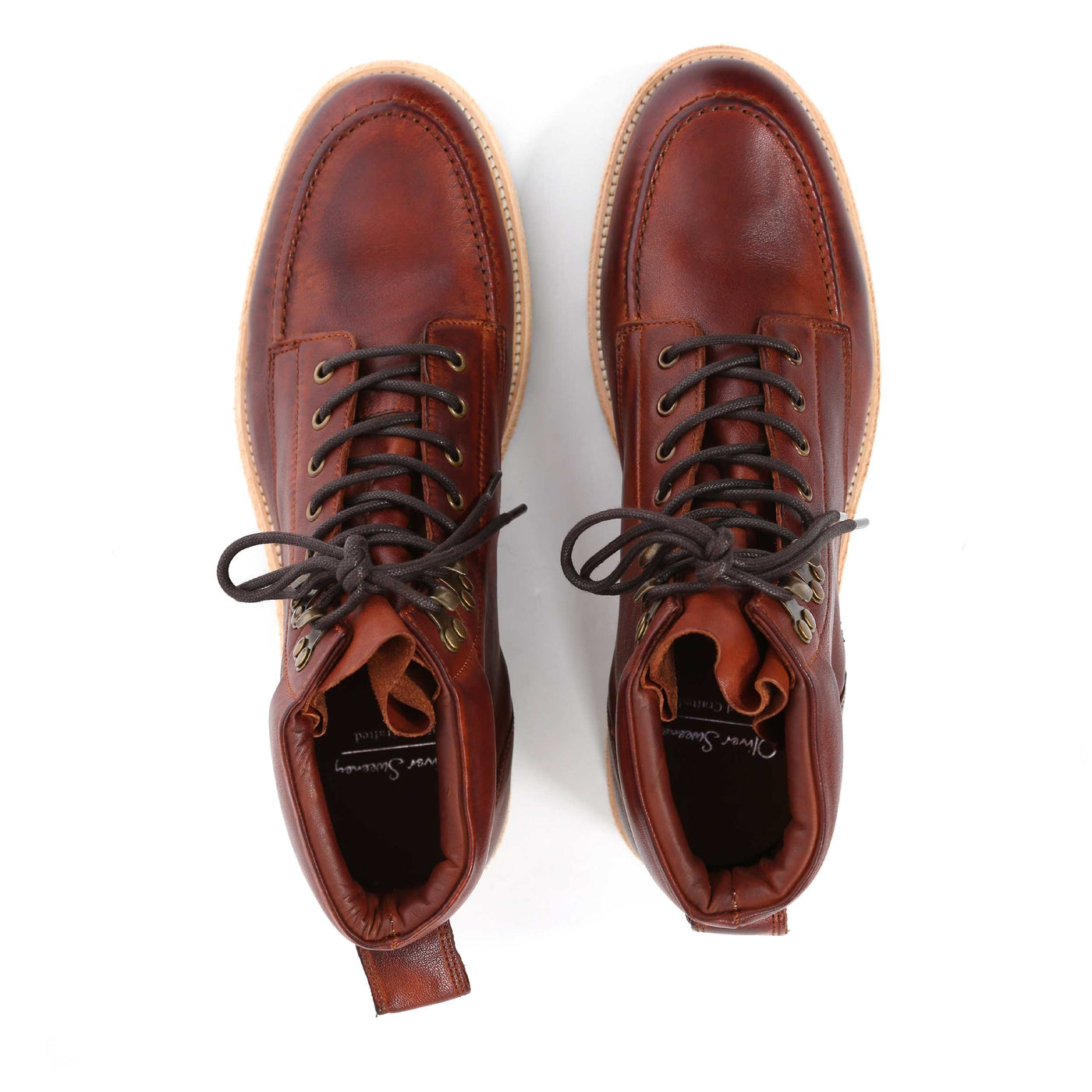 Oliver Sweeney Bolhas Boot in Tan Birdseye