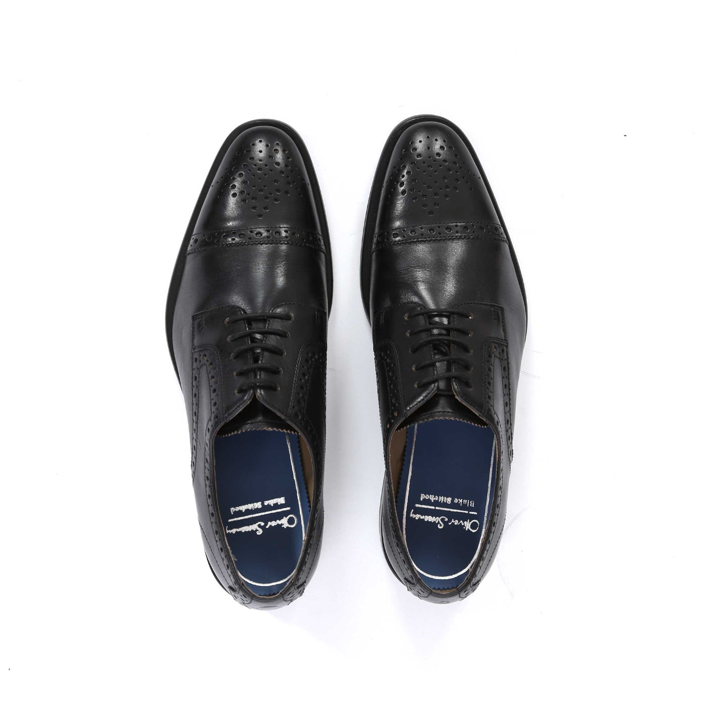 Oliver Sweeney Bridgeford Shoe in Black Birdseye