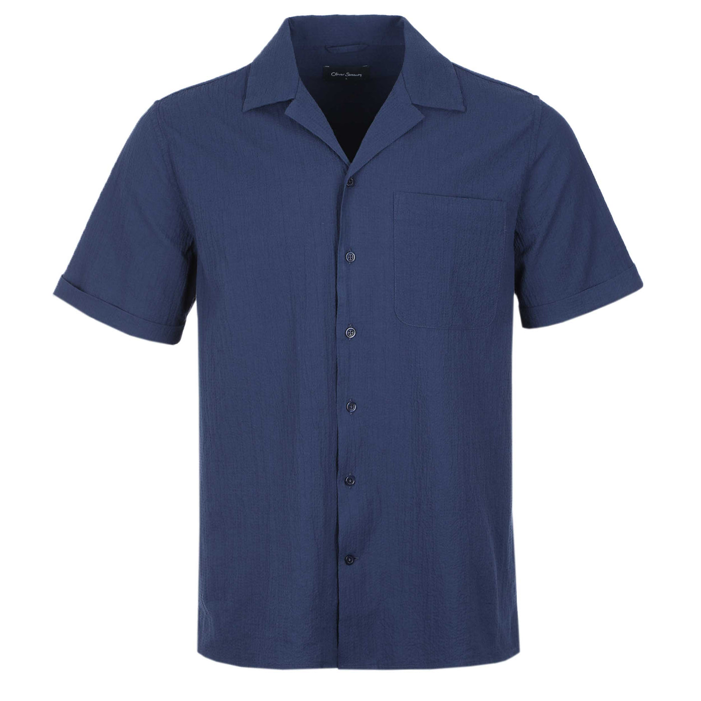 Oliver Sweeney Ravenshead SS Shirt in Navy