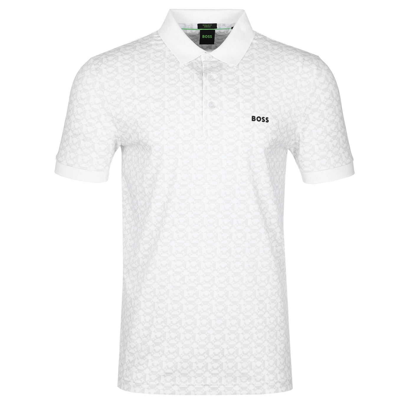 Paddy Striped C Polo Shirt in White