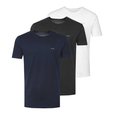 Paul Smith 3 Pack T-Shirts in Black White Navy