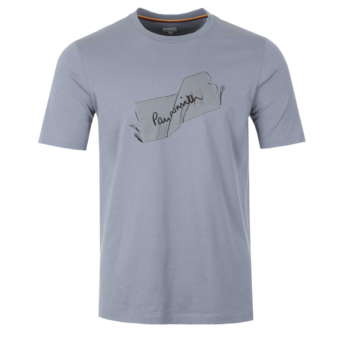 Paul Smith Label T Shirt in Grey