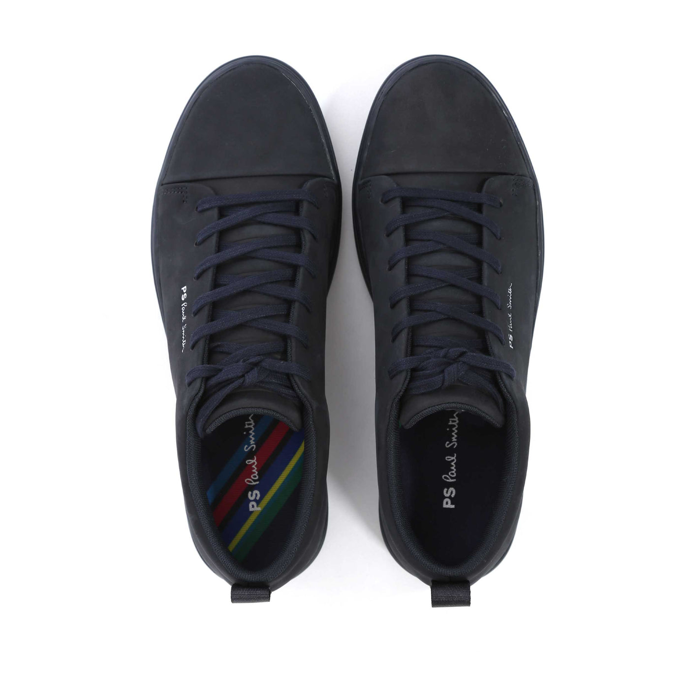 Paul Smith Lee Trainer in Navy Nubuck Top