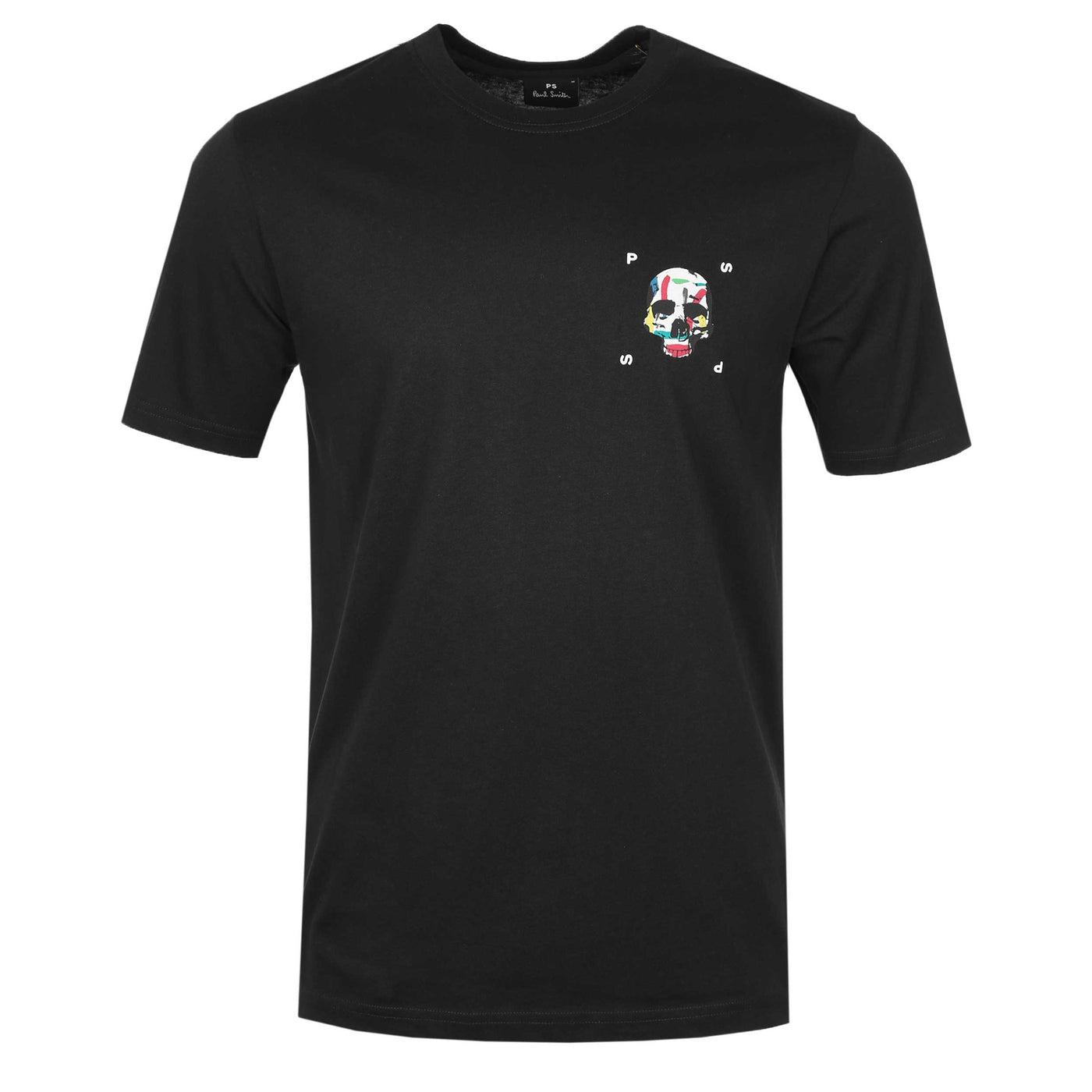 Paul Smith PS Skull T Shirt in Black