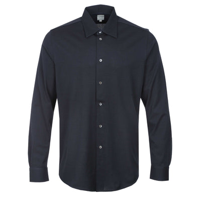 Paul Smith Pique Shirt in Dark Navy