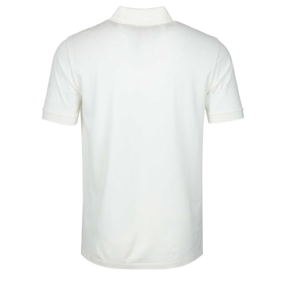 Paul Smith Placket Polo Shirt in White Back