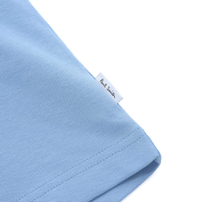 Paul Smith Reg Fit Polo Shirt in Light Blue Logo