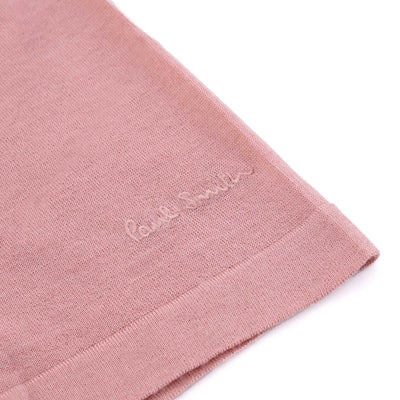 Paul Smith Sweater SS Polo in Pink logo