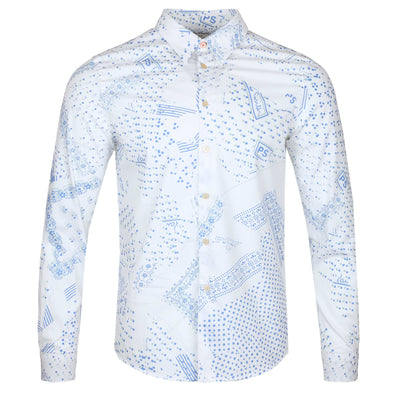 Paul Smith Tailored Fit Shirt in Off White