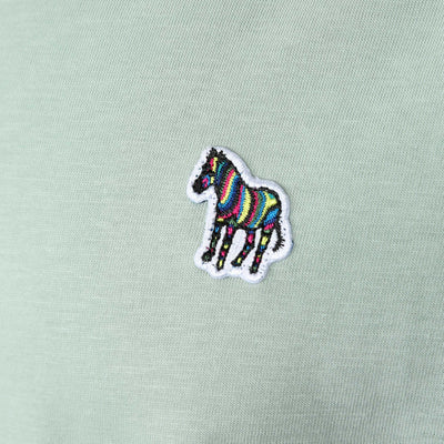 Paul Smith Zebra Badge T Shirt in Green Logo