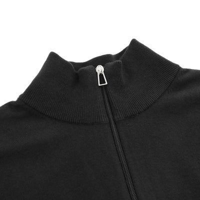 Paul Smith Zip Zeb Bad Knitwear in Black