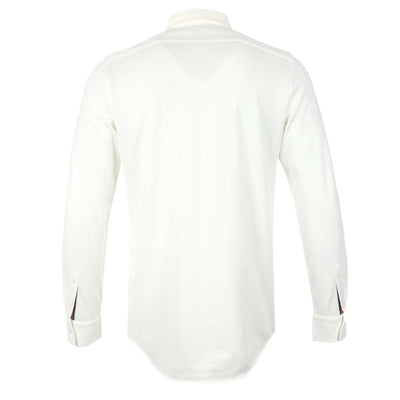 Paul Smith Pique Shirt in White Back