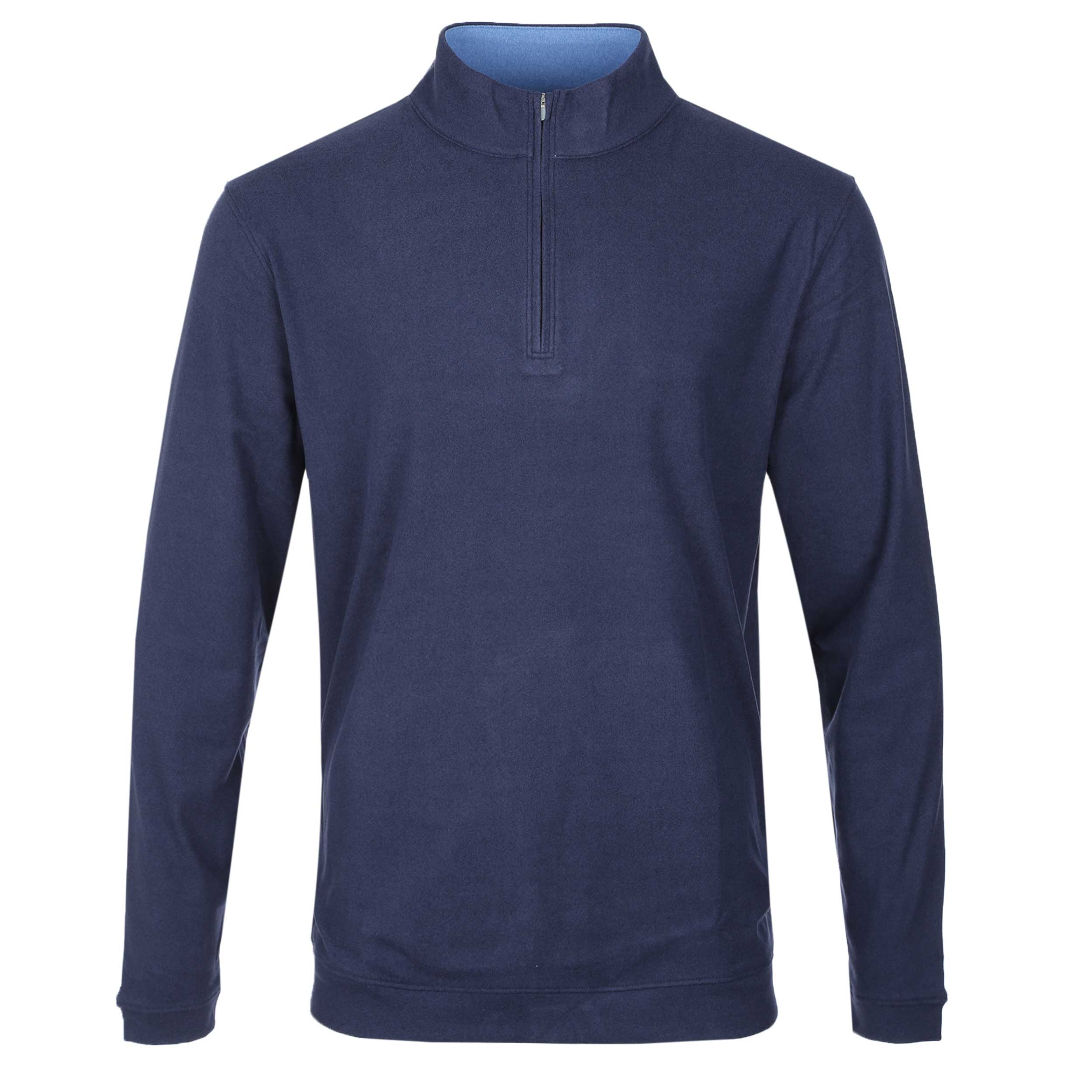 Peter Millar Performance 1/4 Zip Sweatshirt in Navy