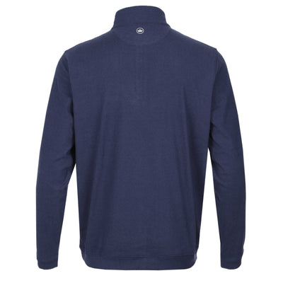 Peter Millar Performance 1/4 Zip Sweatshirt in Navy Back
