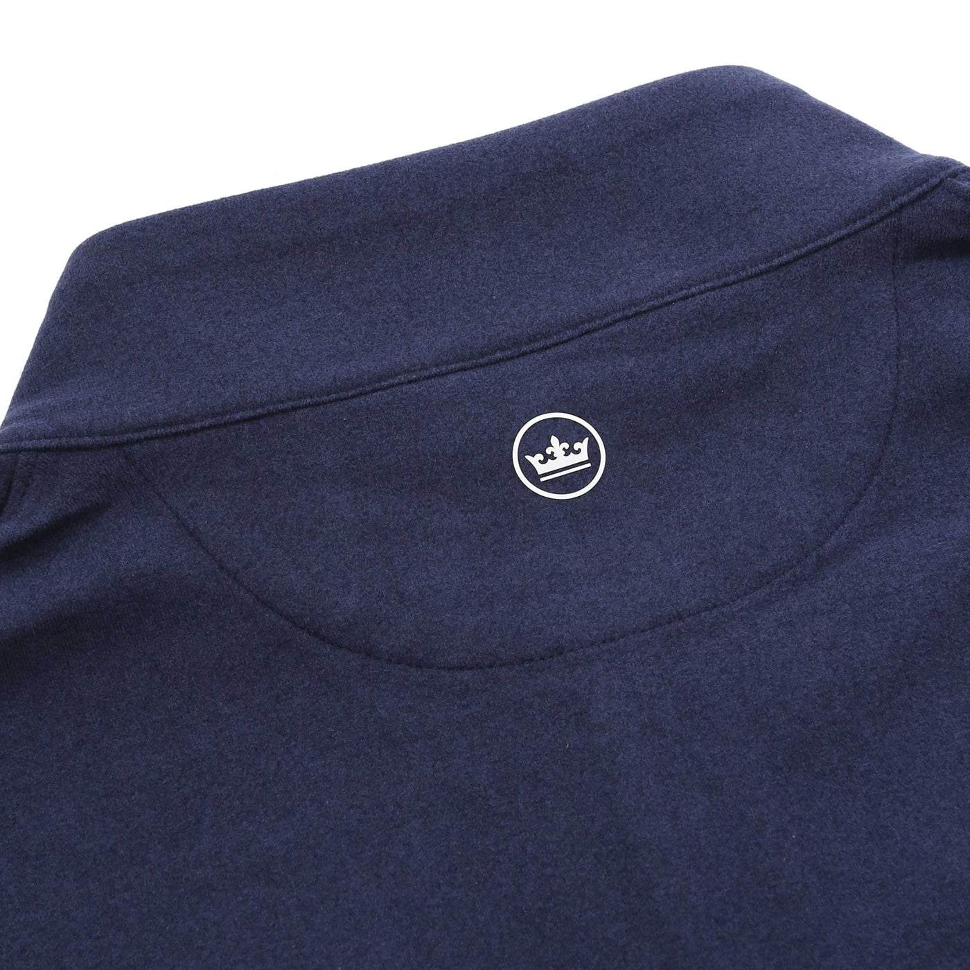 Peter Millar Performance 1/4 Zip Sweatshirt in Navy Logo