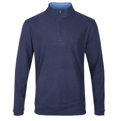 Peter Millar Performance 1/4 Zip Sweatshirt in Navy