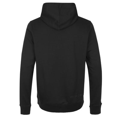 Psycho Bunny Baxter OTH Hoodie Sweat Top in Black Back