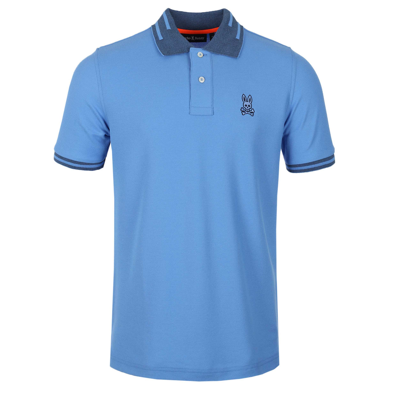 Psycho Bunny Chester Pique Polo Shirt in Mountain Sky