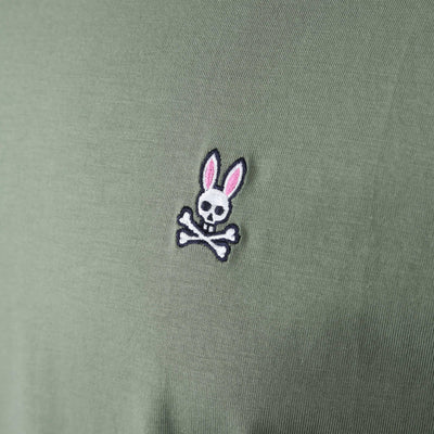 Psycho Bunny Classic T-Shirt in Sea Spray Green Logo